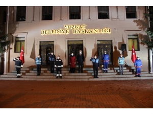 Yozgat Belediye Başkanı Köse Ve Belediye Çalışanları İstiklal Marşı’nı Okudu