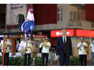 Denizli Tek Yürek Oldu, İstiklal Marşı’nı Söyledi