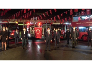 Antalya’da İtfaiyenin Sirenleri 23 Nisan İçin Çaldı