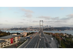 15 Temmuz Şehitler Köprüsü, Sokağa Çıkma Kısıtlamasının 2’inci Gününde Sessizliğini Korudu