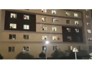 Karantinada İstiklal Marşı Coşkusu