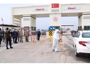 Vali Soytürk’den Çobanbey Sınır Kapısını Denetledi