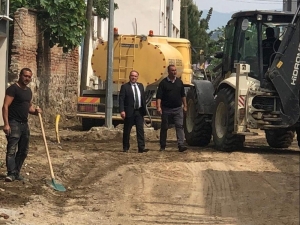 Germencik’te Üst Yapı Çalışmaları Devam Ediyor