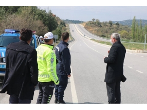 Uşak’tan Gediz’e Giriş Çıkışlar Kısıtlandı