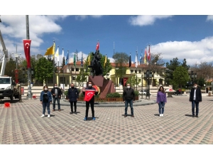 Polatlı’da Yerel Gazetecilerden 23 Nisan’da ’Evde Kalın’ Mesajı