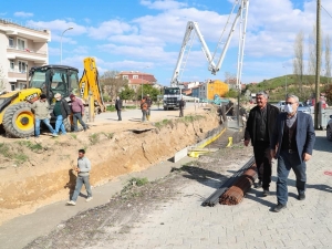 Mehmet Akif Ersoy Mahallesi’nde Kanal Çalışması