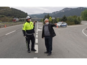 Başkan Şahin’den Kontrol Noktasından Polis Ve Sağlıkçılara Ziyaret
