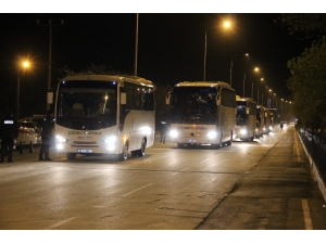 İtalya’dan Getirilen 194 Türk Vatandaşı Karaman’da Yurda Yerleştirildi