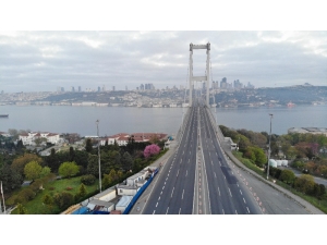 15 Temmuz Şehitler Köprüsü, Sokağa Çıkma Kısıtlamasının Üçüncü Gününde De Boş Kaldı