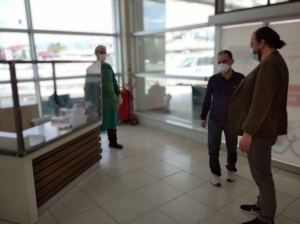 Sağlık Müdüründen Pandemi Servisine Ziyaret