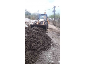 Eğil Belediyesi Kırsal Mahallelerde Temizlik Çalışması Başlattı