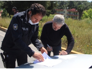 2’nci Kez Yasağı Deldi, "Kimse Çıkmasın Devlet Bunu Bizim İyiliğimiz İçin Yapıyor" Dedi