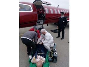 Bakü’de Kalp Krizi Geçiren Rizeli Tır Şoförü Ambulans Uçakla Trabzon’a Getirilerek Tedavi Altına Alındı