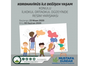 Evlerinde Kalan Çocuklar İçin Resim Yarışması