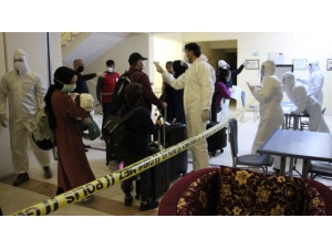 Nijerya Ve Gana’dan Getirilen 123 Türk Vatandaşı Aydın’da Karantinaya Alındı