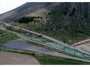 Talas’ta Dört Bir Koldan Yeşil Alan Çalışması