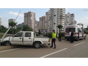 Kozan’da Trafik Kazası: 1 Yaralı