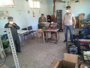 Karantinadaki Köye “Vefalı” Destek