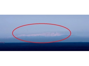 Tekirdağ’dan Uludağ’ı Görüntüledi