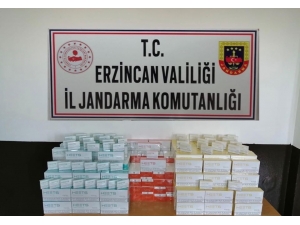 Erzincan’da 2500 Paket Kaçak Elektronik Sigara Kartuşu Ele Geçirildi