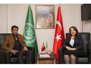 Uluskon’dan Arap Ligi Türkiye Başkanına Ziyaret