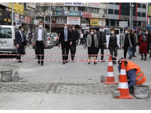 Başkan Şahin Yol Çalışmalarını İnceledi