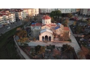 Trabzon Valiliği’nden "Trabzon Ayasofya’nın Bahçesi Betonlaştı” Haberlerine Açıklama Geldi