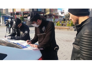 Korona Tedbiri Kurallarına Uymayan Kişilere Ceza Yazıldı