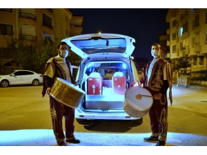 Ramazan Davulcuları Mamak’ta İş Başında