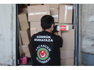 Kapıkule’de 3 Milyon 270 Bin Adet Makaron Ele Geçirildi