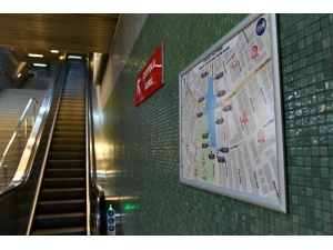 Ankaray’da Haritalar Hayatı Kolaylaştırıyor