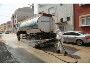 Odunpazarı’nda Cadde Ve Sokaklar Yıkanıyor