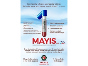 Hak-iş 81 İlde 1 Mayıs Bildirisi Okuyacak