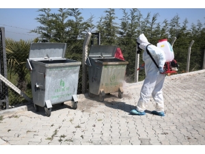 Bursa’da Karantina Altındaki O Mahalle Dezenfekte Edildi