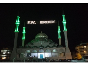 Erdeklilere Mahya İle ‘Evde Kal’ Çağrısı