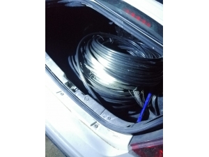 Kiraladığı Otomobille Kablo Çalan Kişi Yakalandı