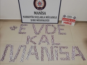 Manisa Polisinden Uyuşturucu Operasyonunda ‘Evde Kal’ Çağrısı