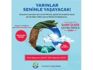 Sabri Ülker Çevre Ödülü’ne Başvurular 26 Haziran’a Uzatıldı
