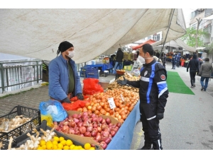 Korona Virüsten Dolayı 1 Aydır Kurulmayan Pazar Yeniden Açıldı