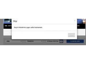 250 Tl’ye Satılan Rize-trabzon Otobüs Biletlerinin İnternet Üzerinden Satışı Kaldırıldı Ama...