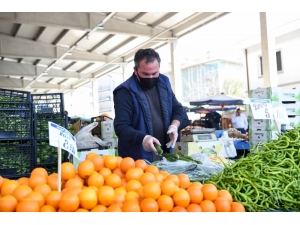 Altındağ Pazarlarında Korona Virüs Denetimi