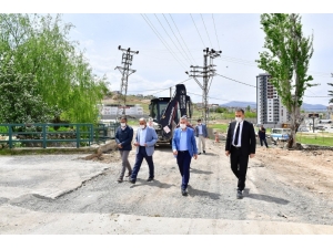 Başkan Çınar, Çalışmaları Yerinde İnceledi