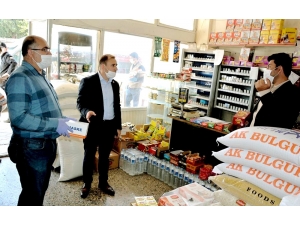 Kaymakam Mutlu Esnaf Denetimlerine Katıldı