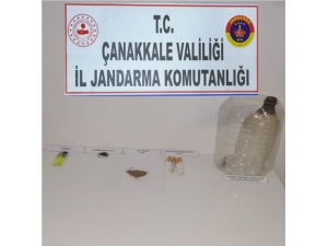 Ezine’de Uyuşturucu Operasyonu