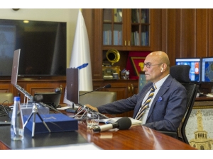 Başkan Soyer Birinci Uluslararası Çevrimiçi Forumu’nda Konuşmacı Oldu