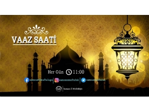 Sosyal Medya Üzerinden Vaaz Yayını
