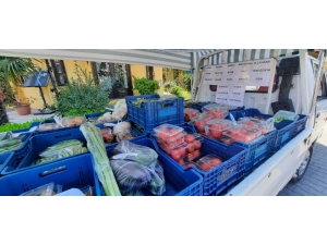 Marmaris’te Seyyar Manavlar İş Başında