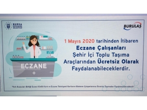 Burulaş Duyurdu: 1 Mayıs’tan İtibaren Toplu Taşıma Eczacılara Da Ücretsiz
