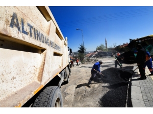 Altındağ’da Yollara Yoğun Bakım