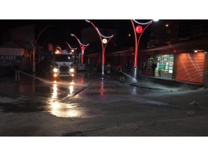 Çukurca Belediyesinden Dezenfekte Çalışması